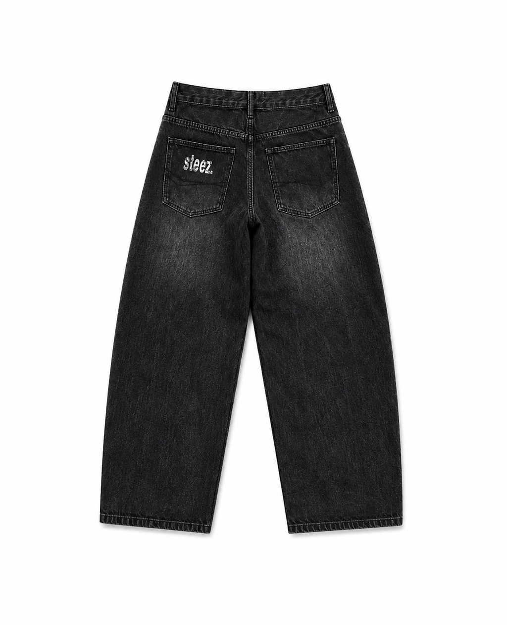 Black Freeride Baggy Jeans