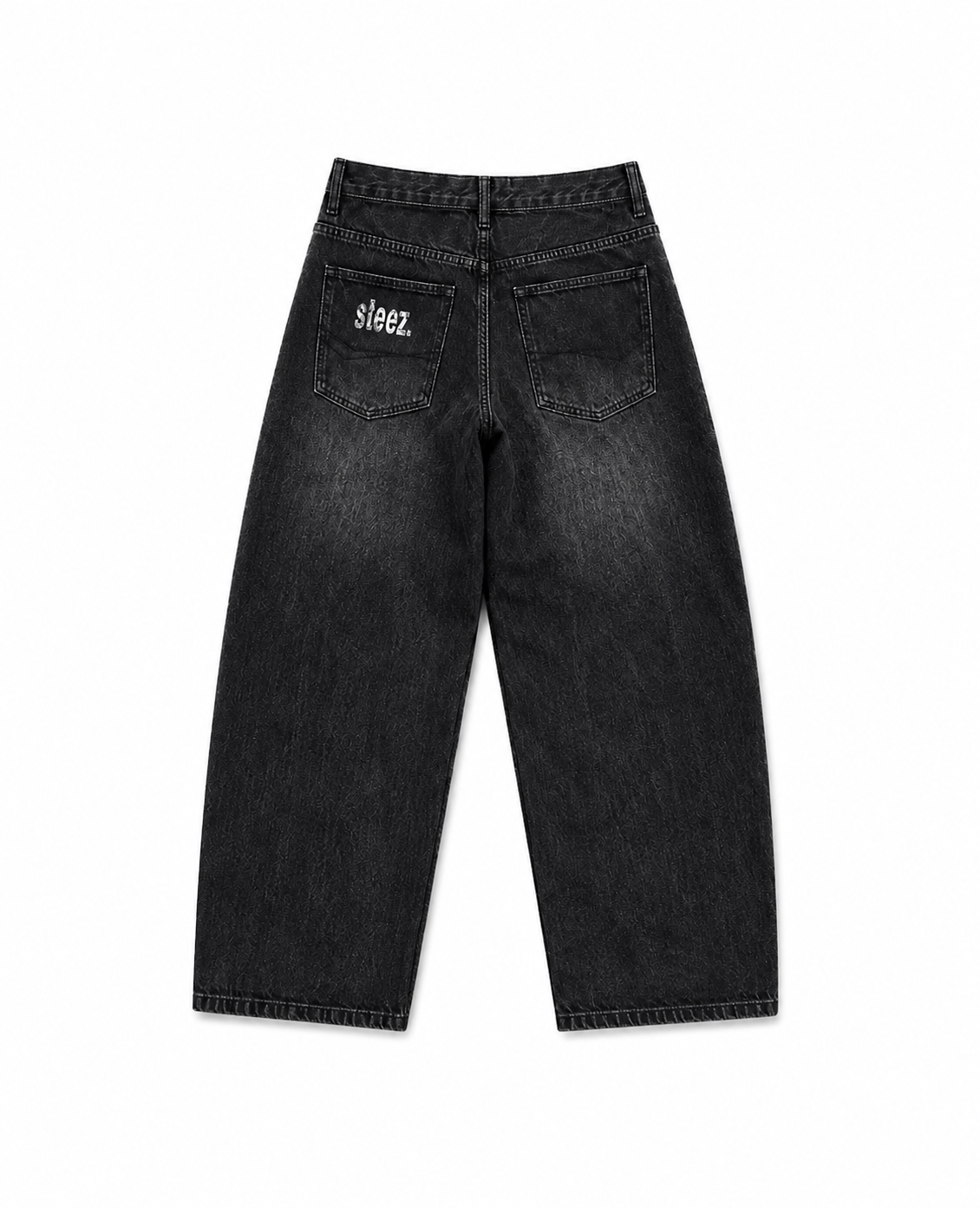 Black Freeride Baggy Jeans