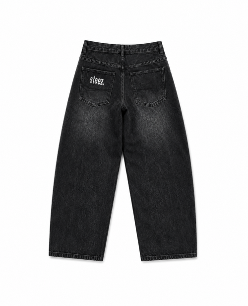 Black Freeride Baggy Jeans