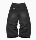 Black Freeride Baggy Jeans