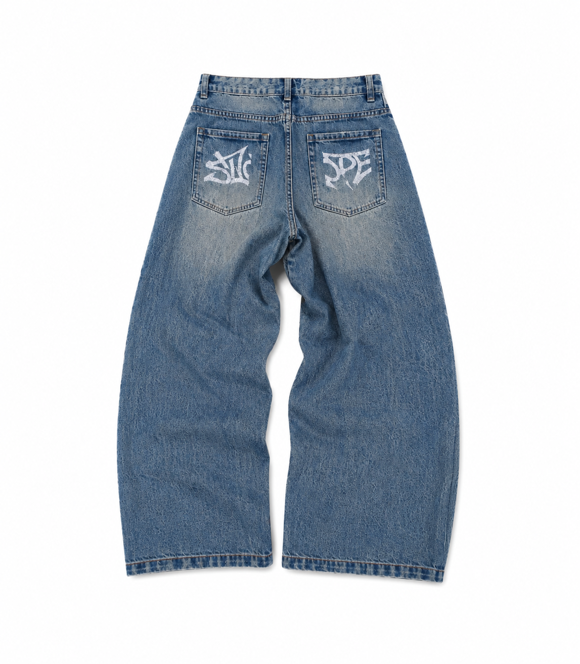 Blue Freeride Baggy Jeans