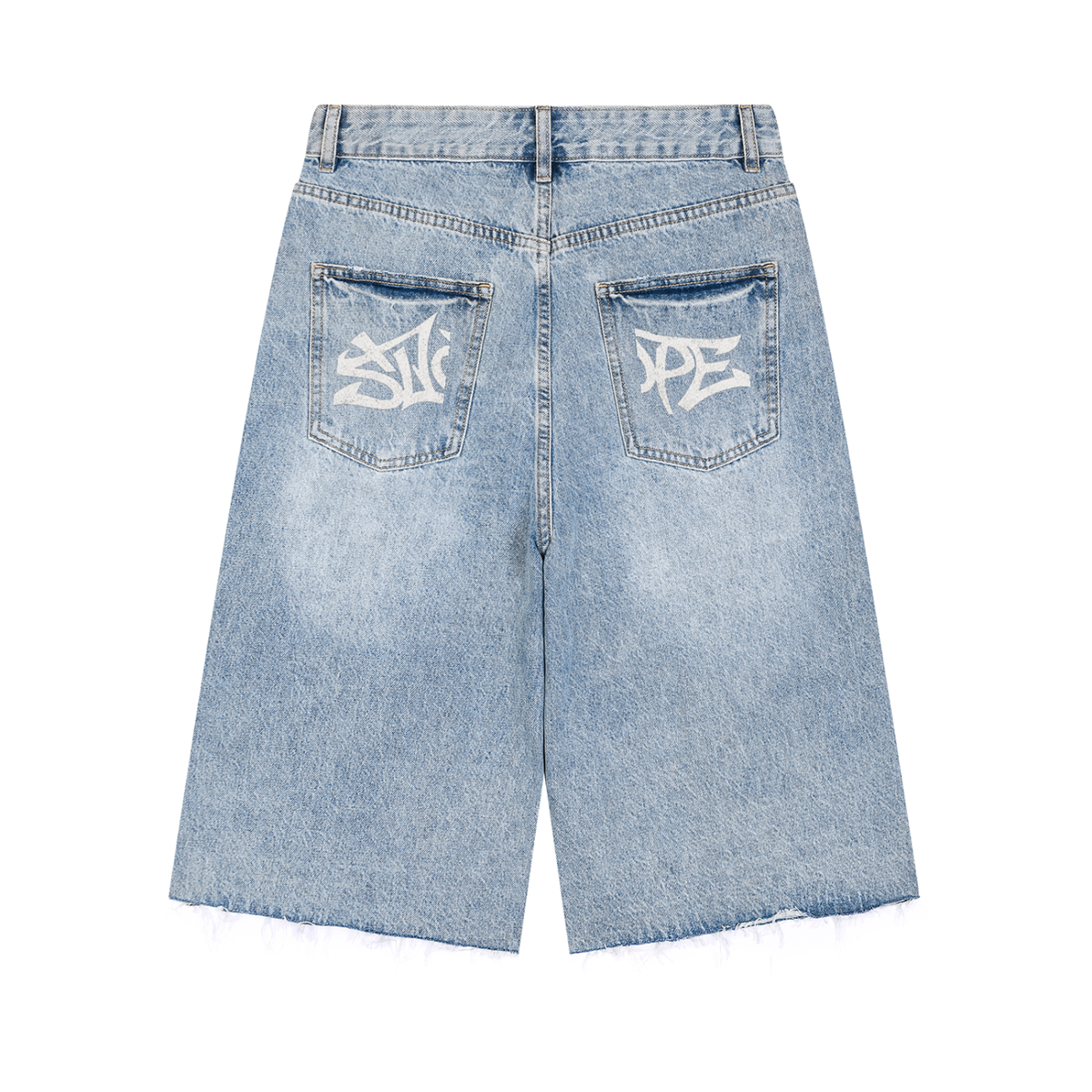 Blue Baggy Freeride Jorts