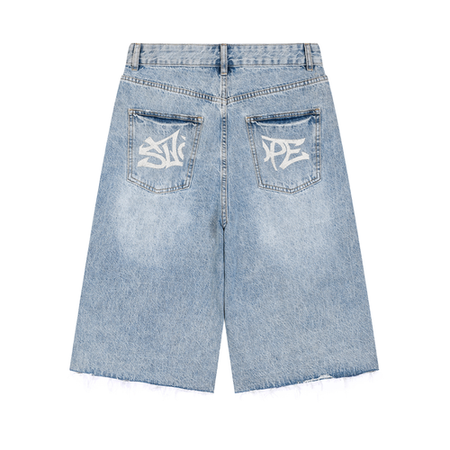 Blue Baggy Freeride Jorts