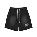 Graphic Washed Shorts